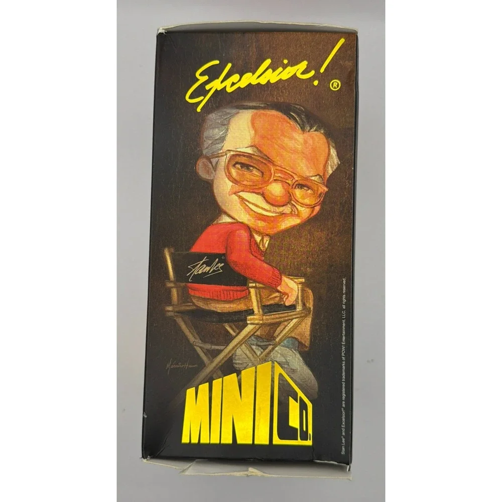 Stan Lee MiniCo Variant Iron Studios Target Exclusive Red Sweater Figure in Box